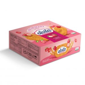 Biscuit with Strawberry Taste