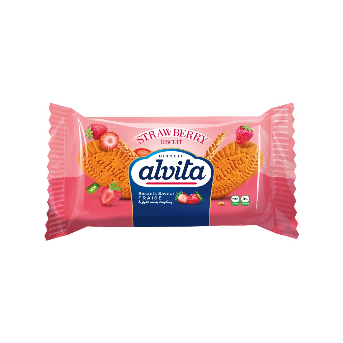 Biscuit with Strawberry taste (Model: Shiny)