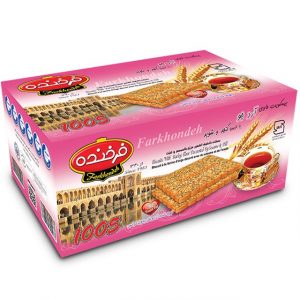 Biscuit with Barley flour decorated by sesame & dill(Model 1005)