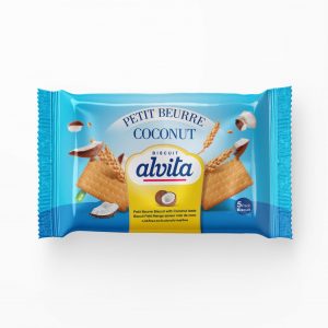 Petit Beurre Biscuit with Coconut Taste