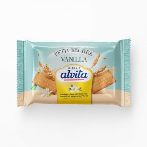 Petit Beurre Biscuit with Vanilla Taste
