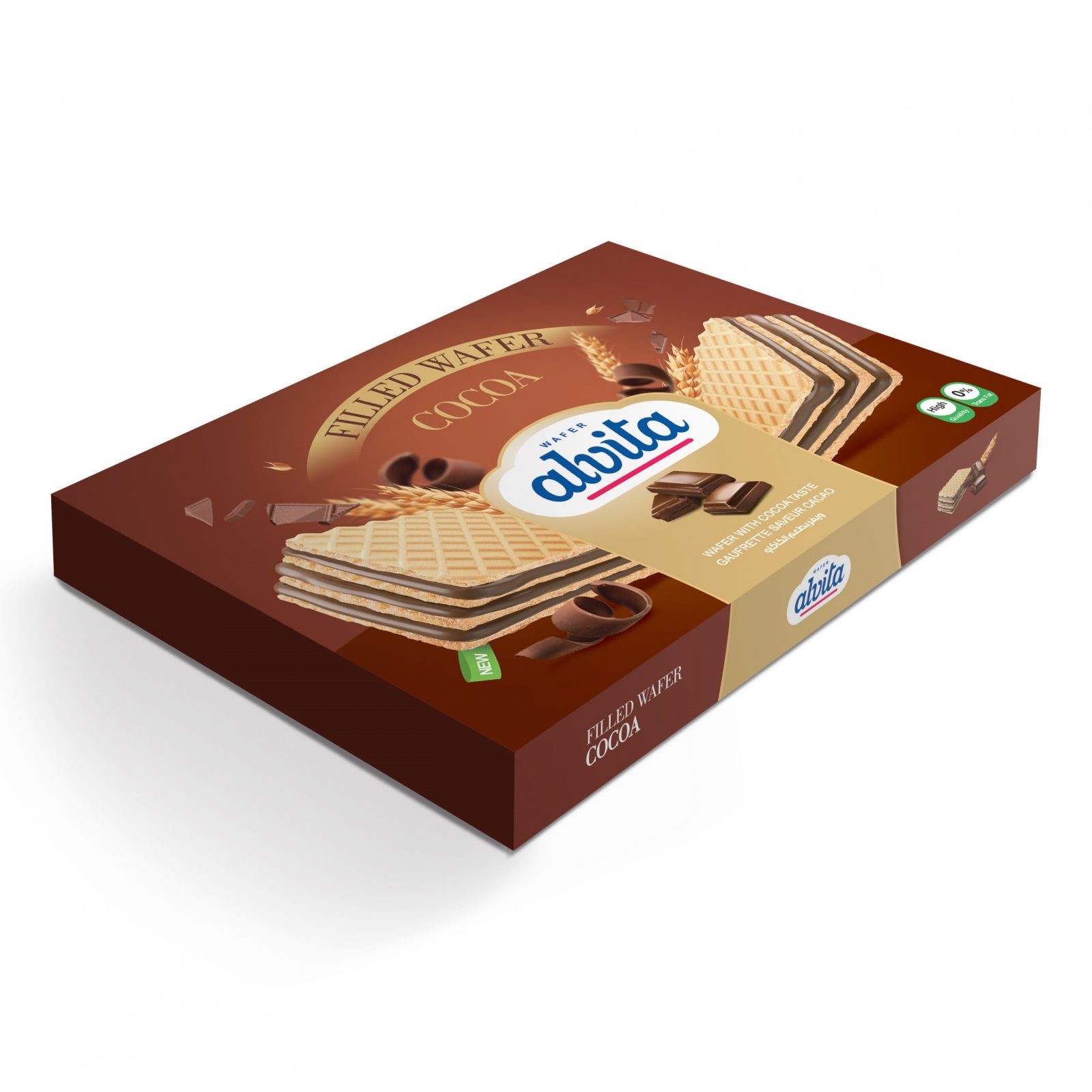Wafer with Cocoa Taste