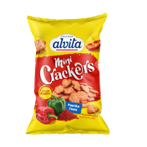 Mini Crackers with Paprika Taste