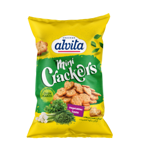 Mini Crackers with Vegetables Taste